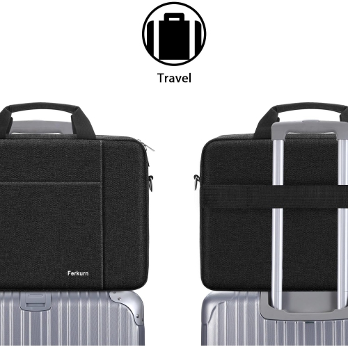 Laptop Case 15.6 inch Laptop Sleeve 14 15 16 inch Laptop Bag Shoulder Laptop Briefcase for Women Men Compatible