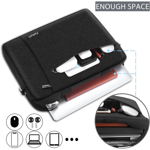 Laptop Case 15.6 inch Laptop Sleeve 14 15 16 inch Laptop Bag Shoulder Laptop Briefcase for Women Men Compatible