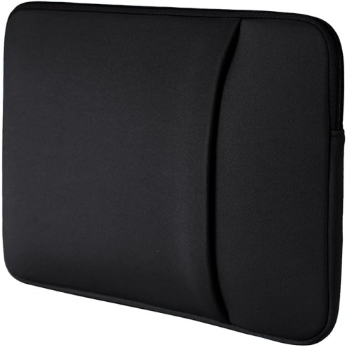 RAINYEAR 15 Inch Laptop Sleeve Protective Case Computer Bag Zipper Soft Cover with Pocket & Accessories