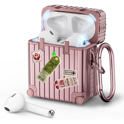 Étui pour AirPods, étui protecteur pour AirPods 2ᵉ/1ᵉʳ Generation Case pour femmes