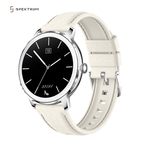 ISPEKTRUM Aurora GT50 Smart Watch Women, 1.32" HD Screen Bluetooth Calls & Text, Multiple Sports Mode Fitness Tracker Heart Rate & BP Monitor