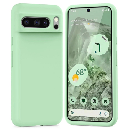 PANDACO Soft Shell Matte Mint Case for Google Pixel 8 Pro