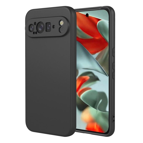 PANDACO Soft Shell Matte Black Case for Google Pixel 9 Pro XL