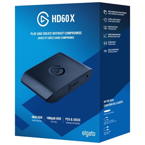Elgato エルガト Game Capture HD60 X Elgato HD60 X USB 3.0 Video Game Capture | Best Buy Canada