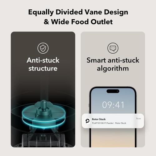 PETLIBRO Automatic Cat Food Dispenser, 5G WiFi Pet Feeder with APP Control for Pet Dry Food, 5L Automatic Cat Feeder