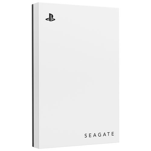 Brand New - Seagate 2TB USB 3.0 External Hard Drive for PlayStation - White
