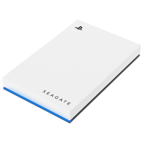 Brand New - Seagate 2TB USB 3.0 External Hard Drive for PlayStation - White
