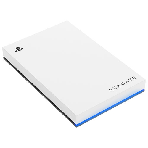 Brand New - Seagate 2TB USB 3.0 External Hard Drive for PlayStation - White