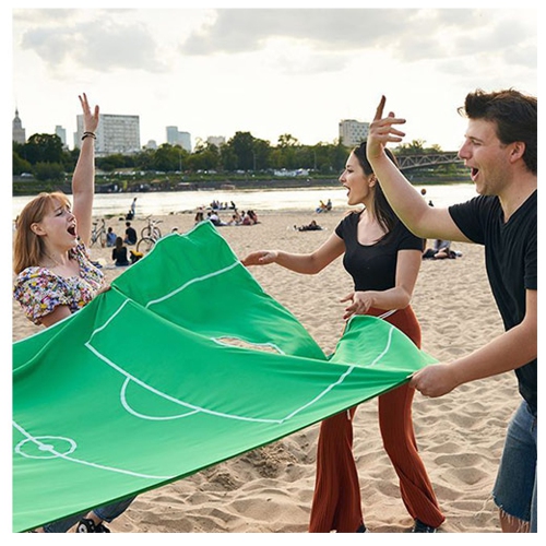 Remi Football Set - Dynamic and Competitive Team Game - 4-14 Participants - Teachers and Parents Teaching Kindergartens School Outdoor Educational