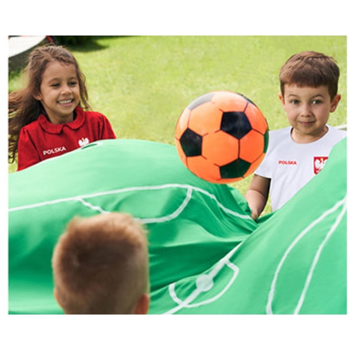 Remi Football Set - Dynamic and Competitive Team Game - 4-14 Participants - Teachers and Parents Teaching Kindergartens School Outdoor Educational