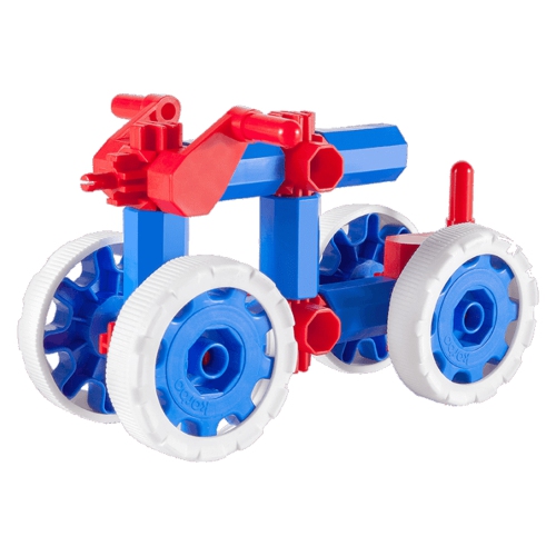 KORBO EDU CAR 400 STEAM Creative Blocks Build Vehicles Educational Teaching Tools Can Complement with Bee-Bot, Blue-Bot & Loti-Bot Coding Toy Floor