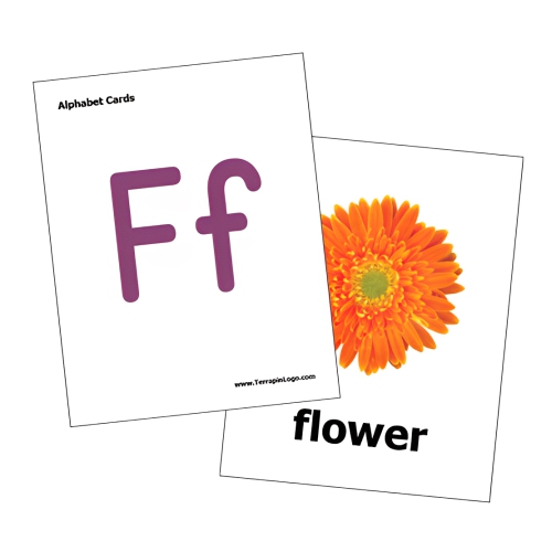 Terrapin Alphabet Cards Set for Bee-Bot and Blue-Bot Coding Floor Robots Class Accessories