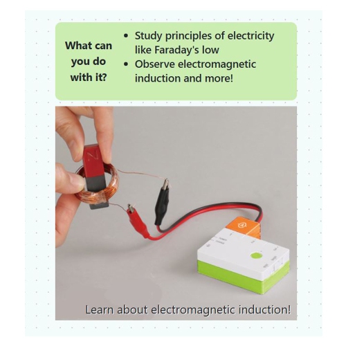 Current Sensor for Artec Logger Educational Wireless Data Logger Accessory - Study Principles of Electricity - Easy and Real Scientific Experiments