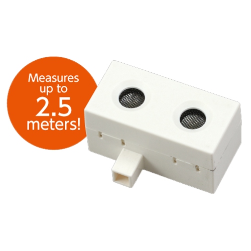 Ultrasonic Distance Sensor for Artec Logger Wireless Data - Measure up to 2.5 Meter - Experiment with Fixed Velocity, Linear Motion, Easy and Real