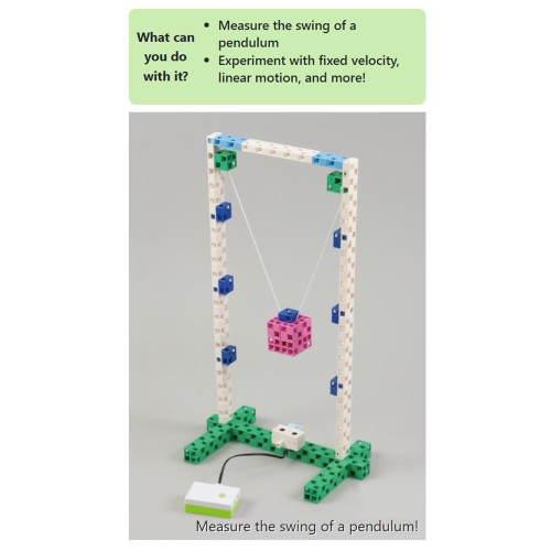 Ultrasonic Distance Sensor for Artec Logger Wireless Data - Measure up to 2.5 Meter - Experiment with Fixed Velocity, Linear Motion, Easy and Real