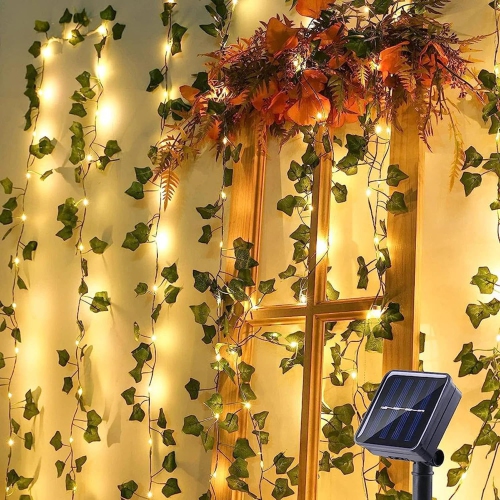 Solar Lights Outdoor, Solar String Lights for Outside,LED Solar Flower String Lights Outdoor Waterproof