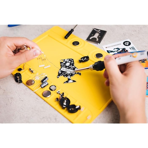 CircuitMess Silicone Work Mat, Soldering Mat Work Area for Soldering, STEM, DIY