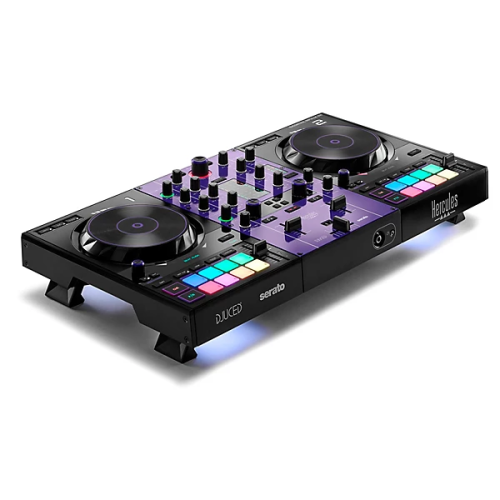 Hercules DJControl Inpulse 500 Purple Edition 2-deck USB DJ Controller with Serato DJ/DJUCED