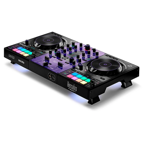 Hercules DJControl Inpulse 500 Purple Edition 2-deck USB DJ Controller with Serato DJ/DJUCED