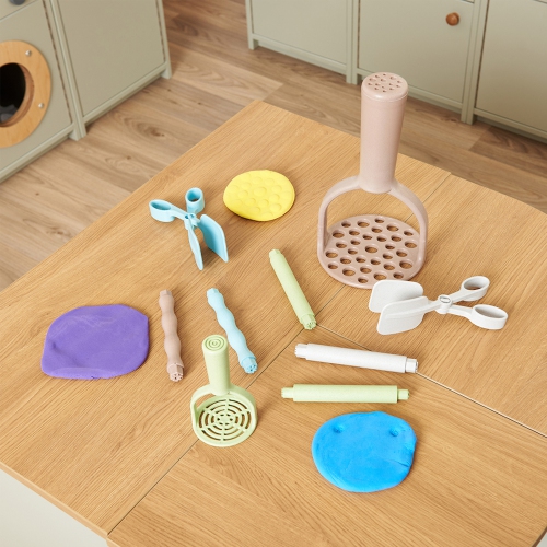 TTS Eco Motor Skills – Ustensiles de 21 pièces, outils ergonomiques et éducatifs qui soutiennent le matériel d'apprentissage et d'apprentissage