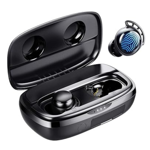 TRIBIT  2022 Wireless Earbuds, 150H Playtime Bluetooth 5.2 Ipx8 Waterproof Wireless Earbuds Deep Bass Call Noise Reduction Bluetooth Earbuds Touch [This review was collected as part of a promotion