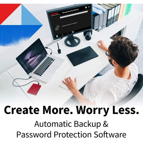 Toshiba Canvio Advance 1TB USB 3.0 External Hard Drive - Black