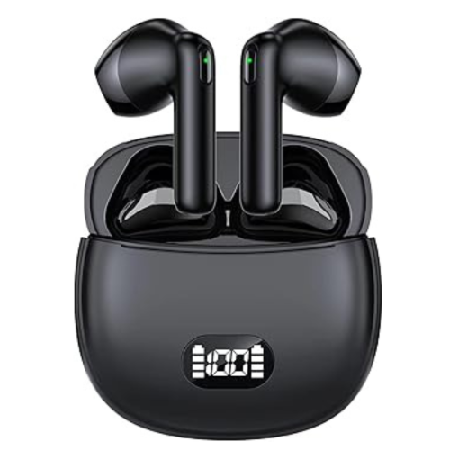 Wireless Earbuds Mehiaz Bluetooth 5.3 Earbuds in-Ear Headphones with Microphone 30H Playtime Clear Calls 13mm Speaker Ear Buds with Charging Case