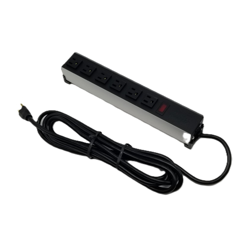 Hammond Manufacturing 1584T6B1, 6 Receptacle with Light 16-Feet Cord OEM by HAMMOND - Refurbished condition - Image 2