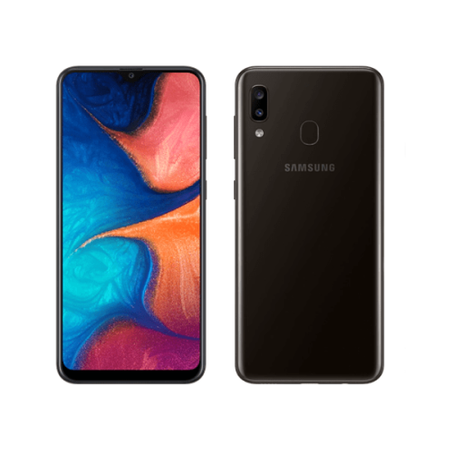 Remis à neuf - Galaxy A20 32&nbsp;Go de Samsung - Noir - Déverrouillé