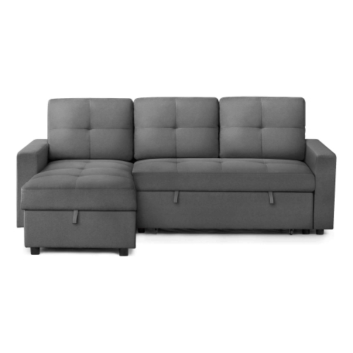 Canapé-lit modulaire Venice d'Urban Cali avec chaise de rangement réversible