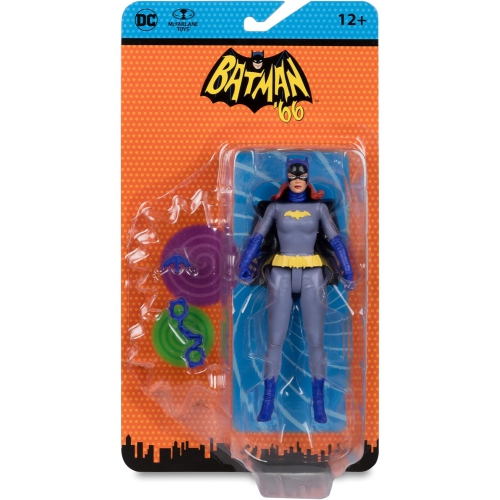 DC Retro Batman 1966 6 Inch Action Figure Wave 11 - Batgirl Grey & Blue Suit