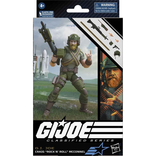 GIJOE  G.i. Joe Classified 6 Inch Action Figure Wave 13 - Rock N Roll #71