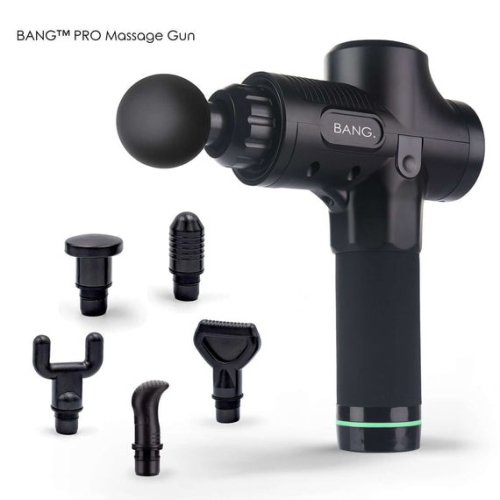 BANG PRO Massage Gun Vibration Deep Tissue Percussion Massager Handheld 30 Adjustable Speeds Massager Pain Relief