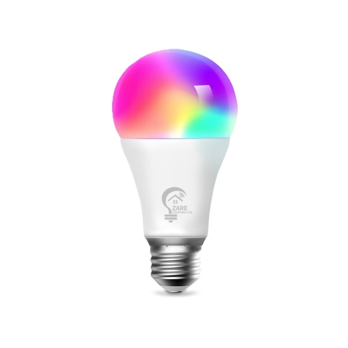 Zare Smart Light Bulbs, Compatible with Alexa and Google Assistant, Dimmable Color Changing RGB Smart Bulbs, 9W 806 Lumens, 2.4Ghz Bluetooth Wi-Fi,