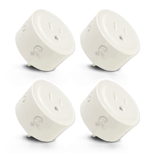 Zare Smart Mini Plug with Power Monitoring15A, Smart Home Plug Works with Alexa, Google Assistant and Tuya Smart App, Assess Your Electricity Bill wi