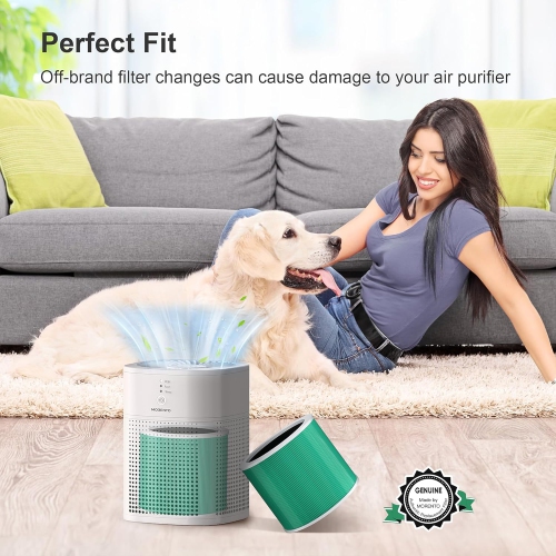 MORENTO HY1800 Genuine Air Purifier Replacement Filter, Ture HEPA Filter , Original Version