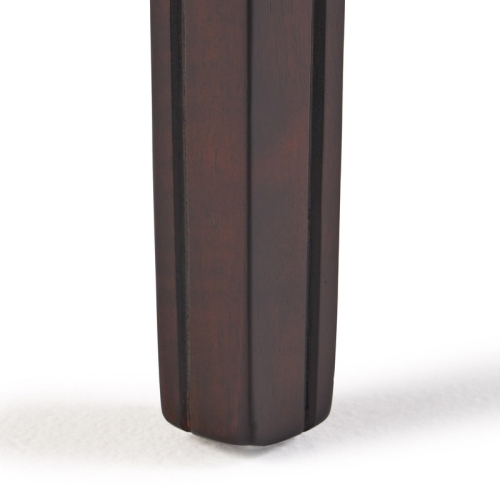 PU Leather Bar Stools Set of 2 with Solid Wood Legs Mid Century Backless Kitchen Chairs Saddle Seat STUDDED Counter Height Chairs