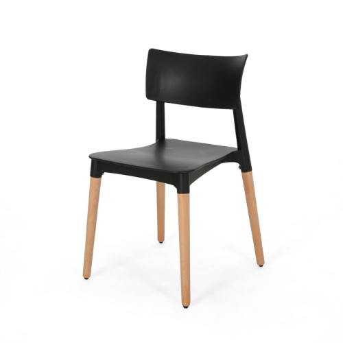 Cafe Style Modern Minimalist Side Chair Set of 2