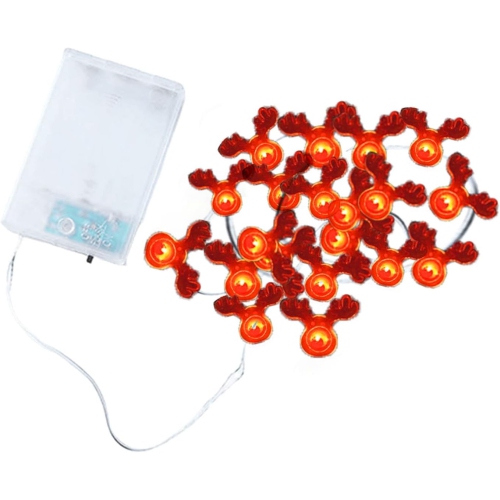 6.56ft Christmas Strings Lights Indoor Outdoor 20 LED Strings Lights Decorative Fairy Lights Battery Operated Christmas Hanging Lights