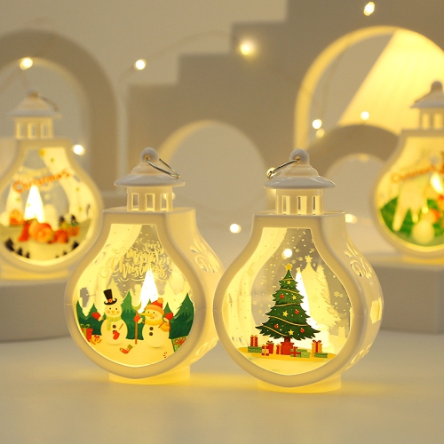 4-pcs Hairdresser Snowflake Ornament For Decorations Light Up Certain Objects Desk Lights Outdoor Yard Statues And Sculptures