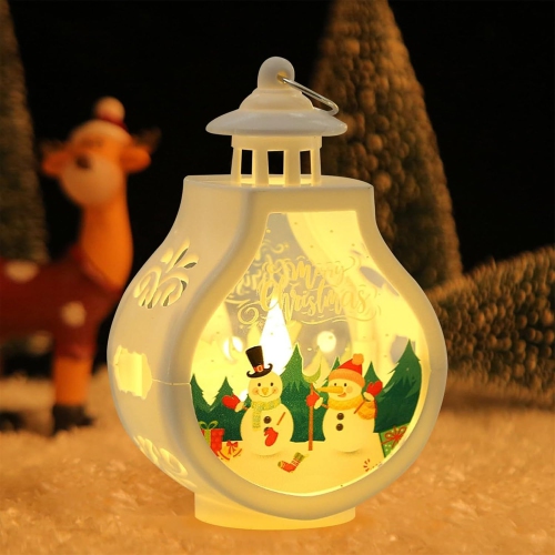 2 pièces Décoration flocon de neige pour décorer Illuminez certains objets Lumières de bureau Statues et sculptures de jardin d'extérieur