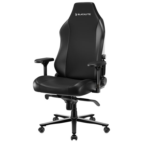 Fauteuil de jeu ergonomique à dossier haut Athena Pro de Blacklyte - Noir