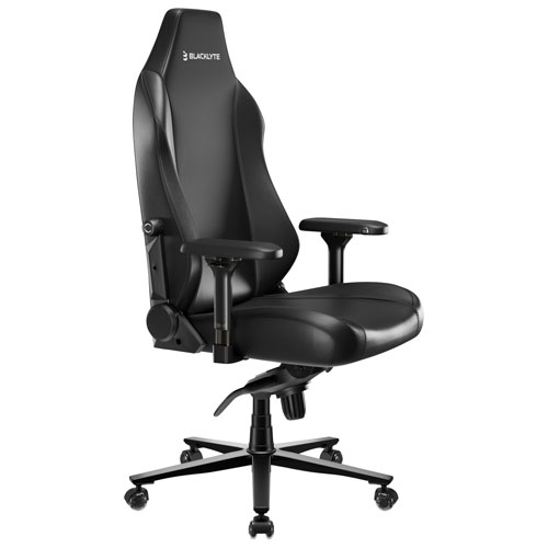 Fauteuil de jeu ergonomique à dossier haut Athena Pro de Blacklyte - Noir