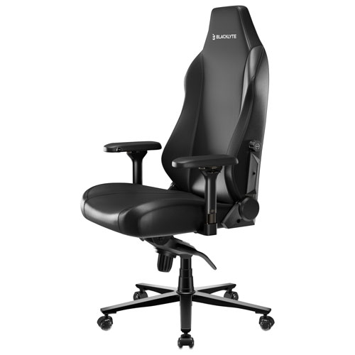 Fauteuil de jeu ergonomique à dossier haut Athena Pro de Blacklyte - Noir