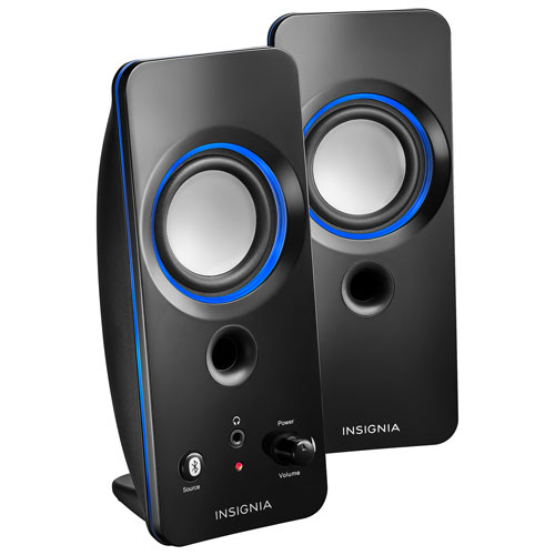 Système de haut-parleurs d'ordinateur Bluetooth 2.0 d'Insignia - Exclusivité Best Buy