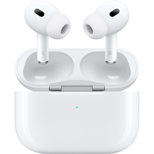 Apple AirPods Pro (2nd generation) Noise Cancelling True Wireless Earbuds with USB-C MagSafe Charging Case by APPLE - Refurbished condition - Image 3