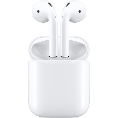 Open Box - Apple MV7N2AM/A Airpods with Charging Case - White