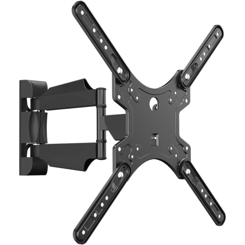 Adjustable TV Wall Mount Swivel for Most 32-55 inch LED, LCD Monitor and Plasma TVs up to 70lbs VESA up to 400x400mm