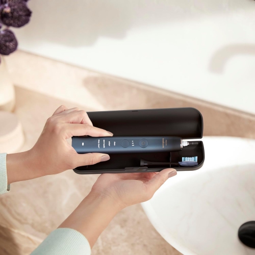 Philips Sonicare Diamondclean 9000 Special Edition Rechargeable Toothbrush, Blue/black Hx9911/92