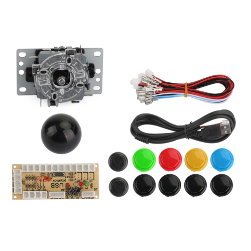 Arcade Joystick DIY Set 0 Delay Arcade USB Encoder To PC + Push Buttons Kits